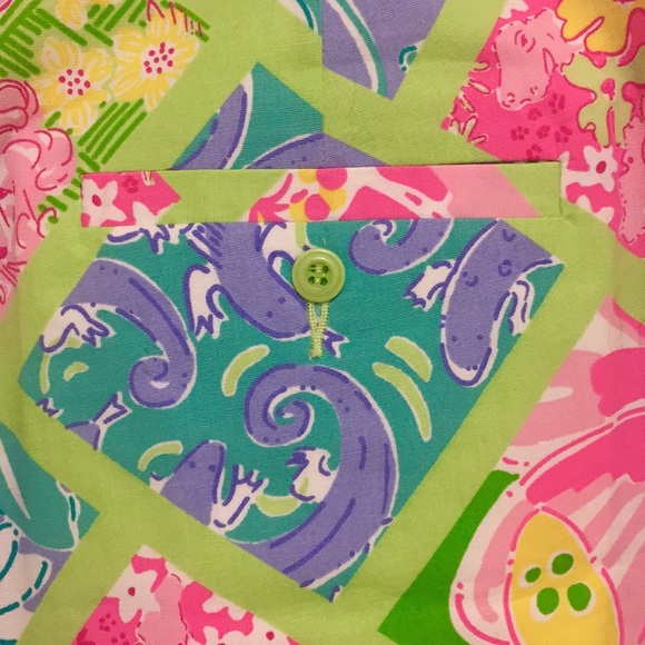 Lilly Pulitzer Pants in Surf and Patch - Picture 8 of 12